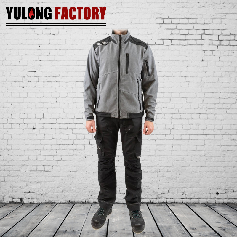 機械建筑工程工作服套裝工人阻燃防水勞保服