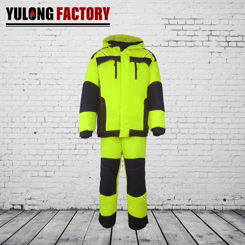 全棉阻燃熒光防靜電防護服