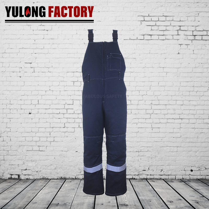 EN11611純棉阻燃防電弧防靜電背帶褲